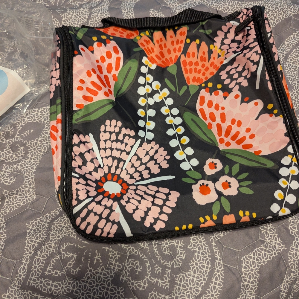 Floral Black Women's Bag